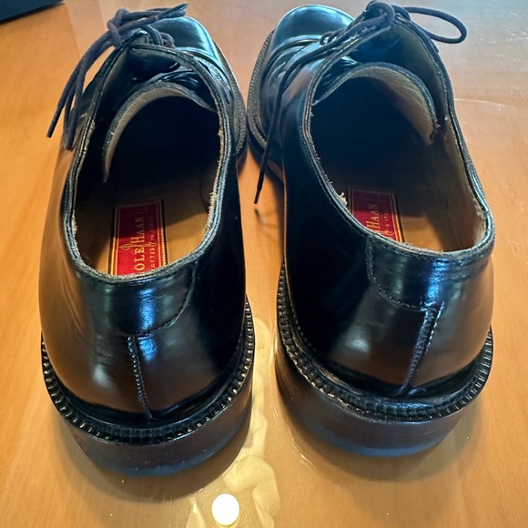 Black mens Cole Haan shoes size 91/2 - Picture 4 of 5